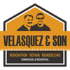 Velasquez and Son Construction logo