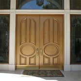 Gold Patina Wood Door Finish