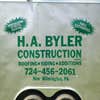 Ha Byler Construction logo