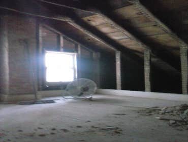 Attic We took out all the plaster and lathe from this 3rd floor attic and added new drywall to ceilings and walls. Also new paint to finish the space.