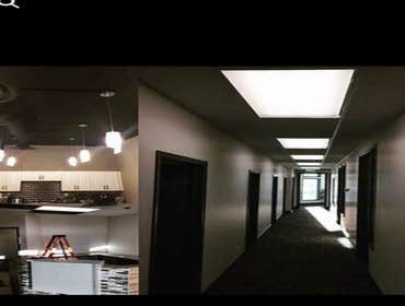 Office/Coffee Kitchen Lighting & Outlets