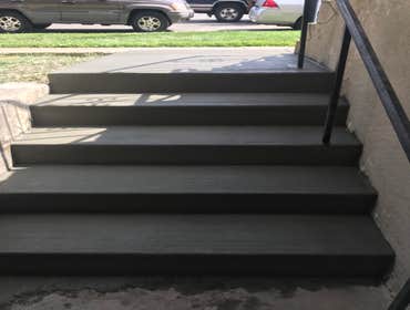 Photos by Excavo Construction Co #7 New concrete stairs