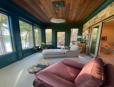 Overlook Pass Rd Convert an open porch into an enclosed heated and carpeted living space