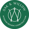 Oak & Willow Design + Construction logo