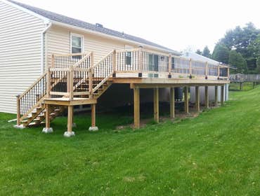 "Large Raised" Decks