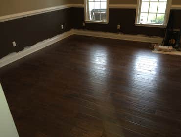 New flooring Dining area