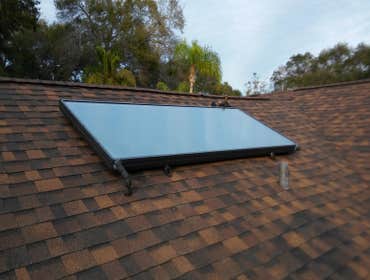 Photos from Coast to Coast Solar Inc Solar electric systems, Solar pool systems, Solar hot water, Solar attic fan, and a before and after of a Solar s