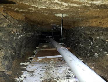 Residential drain re-pipe