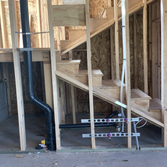 kitchen water/waste rough in