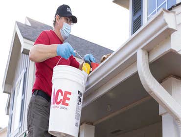 Gutter cleaning