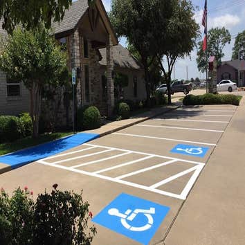 Paving and striping