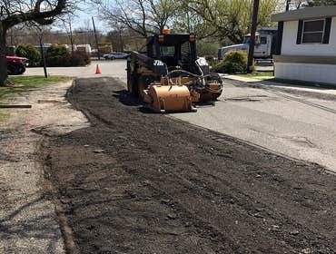 Milling roadway