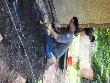 Exterior Wood Rot replace Crawlspace Jacked