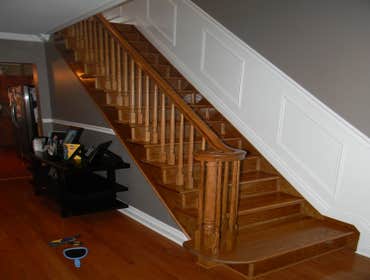 Nii Art Inc Project Custom Railings and Steps.Trim Works. Installation:Floors,Kitchen cabinets,Windows,Doors.Painting & carpentry jobs.