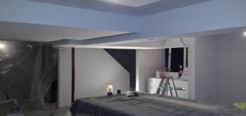 Photo(s) from HOFFMAN'S PAINTING & REMODELING Here you will find one of my most recent basement finishing. I am currently in the process of finishing t