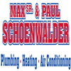 Max Sr & Paul Schoenwalder Plumbing, Heating and Air Conditioning, A Corp. logo