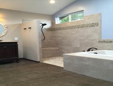 Contemporary Bathroom Remodel