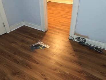 Flooring after