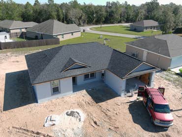 Amber Model Construction of a new single family residence following Amber model