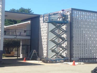 Innovation Painting Project Interior building offices over 25 feet high. Exterior house and deck stain/paint. Exterior and interior commercial building