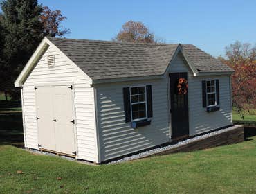 Glick Woodworks Glick Woodworks builds storage sheds and garages in PA, MD, NJ, & DE. Our skilled Amish craftsman make all of our custom sheds and outd