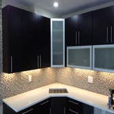 2 Bedroom + 2 1/2 Bath Duplex Condo We gutted everything on this project besides the walls in this project. We had radiant heating in all the flooring 