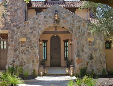 Custom home in wine country New construction
