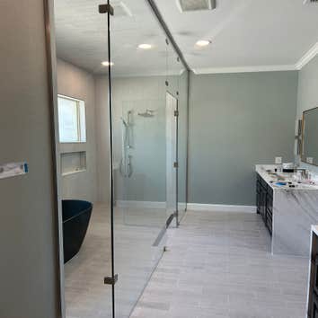 Master bathroom remodel