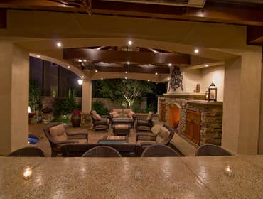 Upscale cabana