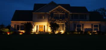 Landscape Lighting Landscape lighting adds an affordable, simple investment to property value. Also provides property-wide security with style. Upgrade