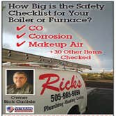 Rick's Heating & Plumbing Co
