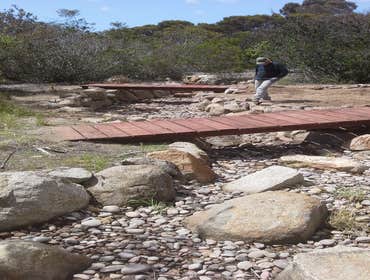 Rock channel repair