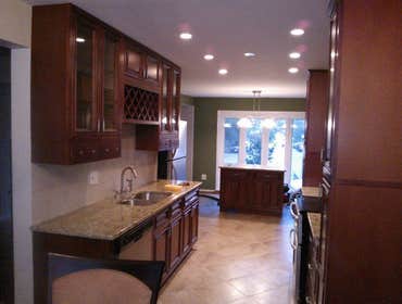 Full Kitchen Renovation Knock the old kitchen and partition wall down with a new design!