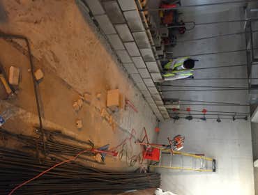 Tustin Block Wall #6 Tustin Block Wall masonry