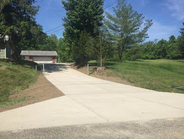 Concrete Driveway + Apron