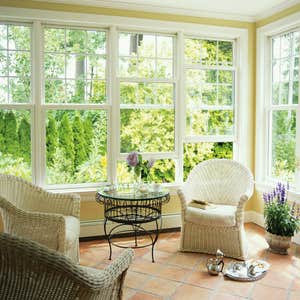 double-hung sunroom windows
