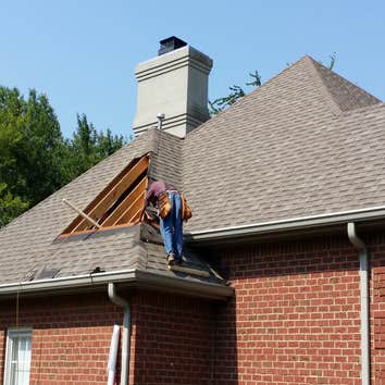 Room Addition and Roof Build out of Attic Space and Re Roof.