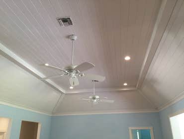 T&G ceiling's