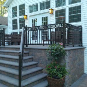 backyard patio pavors