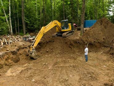 Excavating