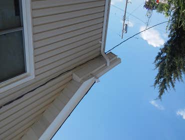 New gutters and down spouts