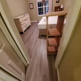 change of floor in the room