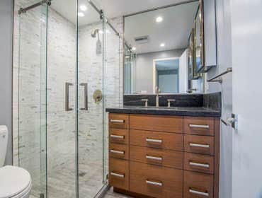 Photos by 93 Design & Build LLC #1 New kitchen and bathroom projects invluding all finish, cabinets, fixtures electrical & plumbing finishes.l