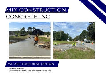 Photos by Mix Construction Concrete Inc #95