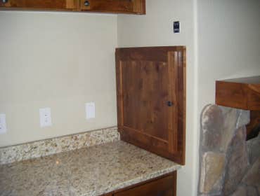 Upstairs dumbwaiter