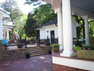 ALLEY AT GARAGE & TERRACE