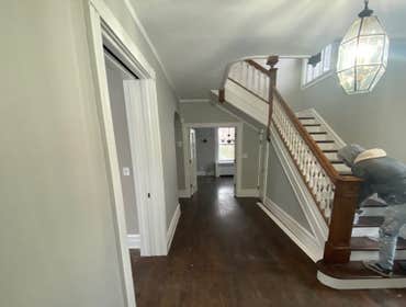 Interior Painting Walls and Moldings-Trim