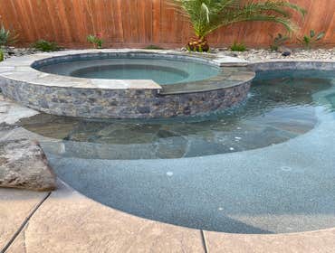 Photos by Holiday Pools & Spa Construction Inc #1 Here are some photos to give you an idea of some of our completed work. We have been in business in 