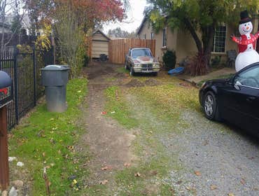 drive way before