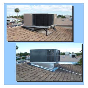 Before & After New system installation. We do not cut corners. We take pride in quality workmanship.